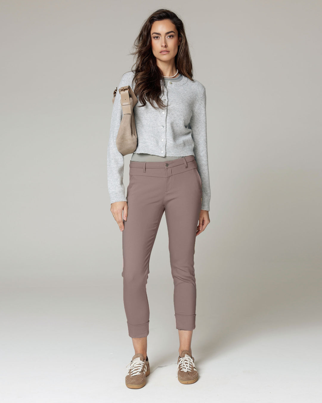 The Lola, Licht Hazelnootkleurige Chino