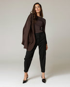 Zwarte Barrel Jeans | The Anabel