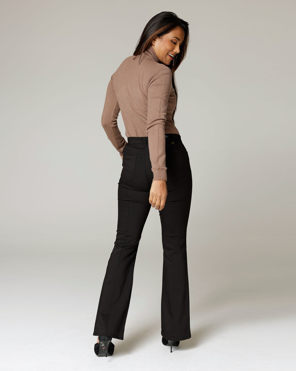 Zwarte Tailored Broek | The Donna