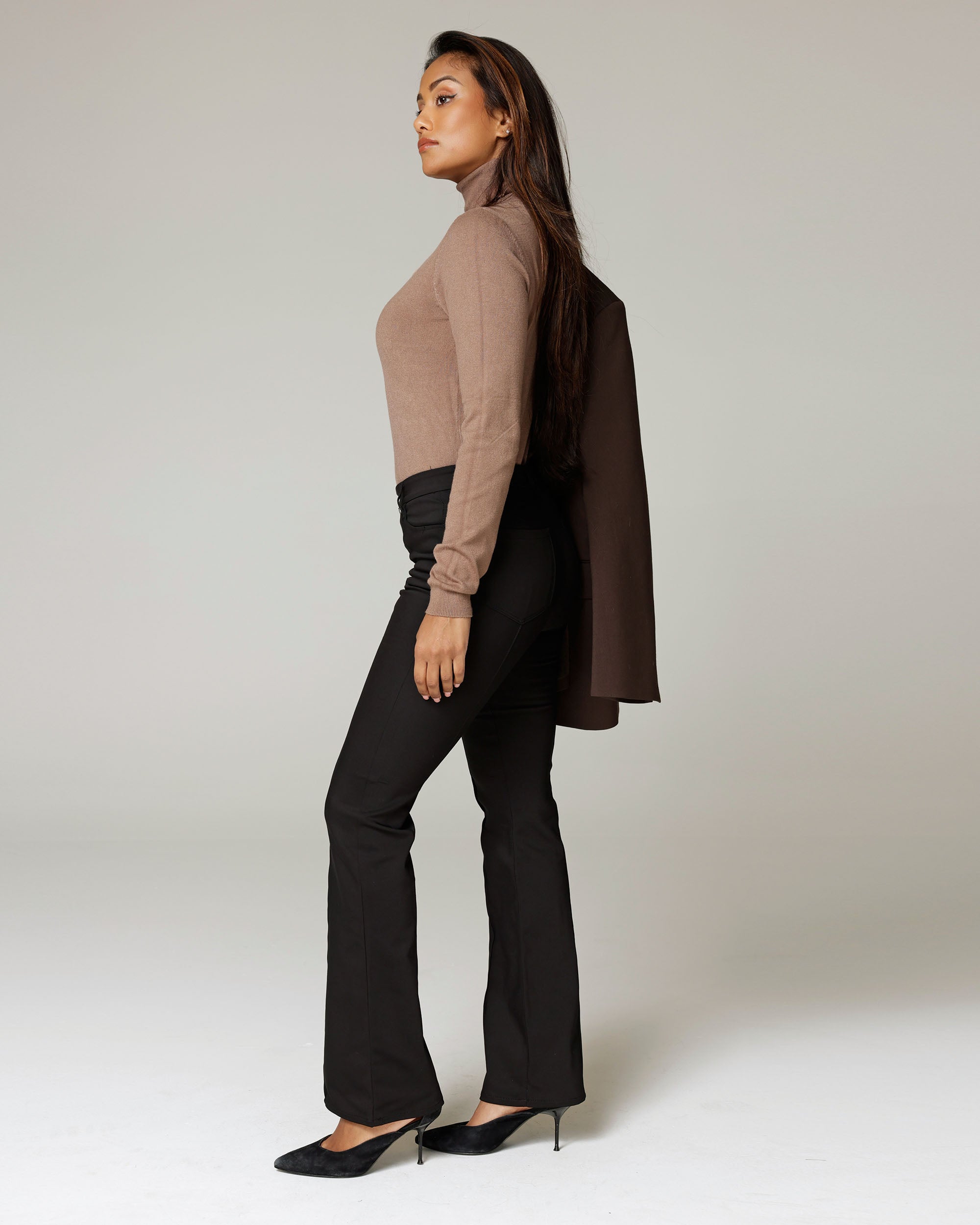 Zwarte Tailored Broek | The Donna