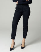 Zwarte Slim-Tapered Chino | The Lea