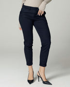 Marineblauwe Slim-Tapered Chino's | The Lea