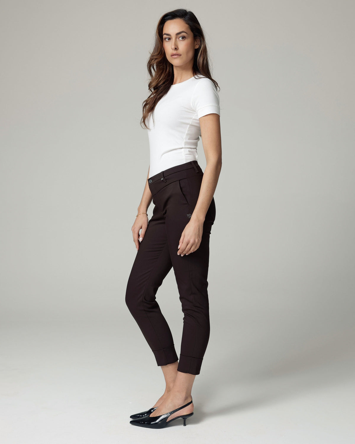 Donkerbruine Chino | The Lola