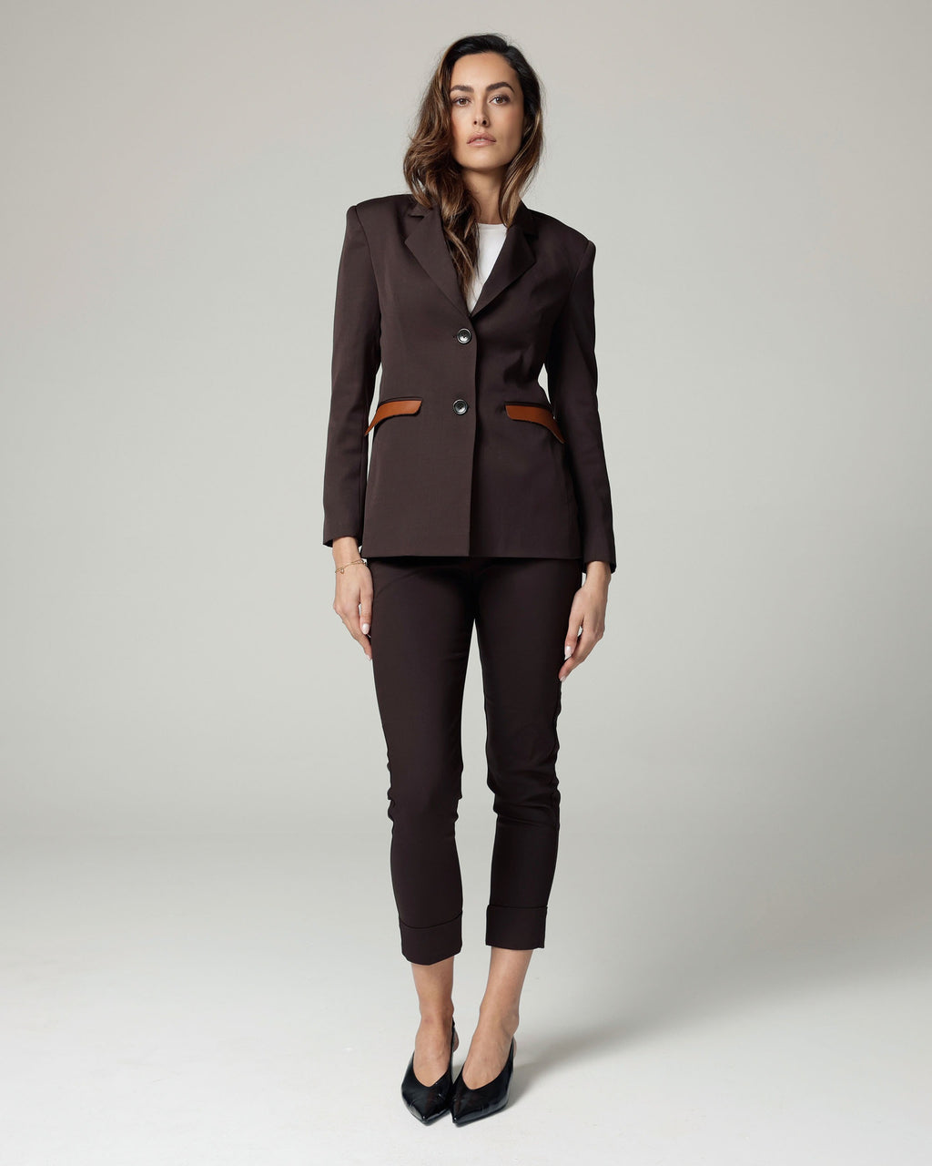 Donkerbruine Chino | The Lola